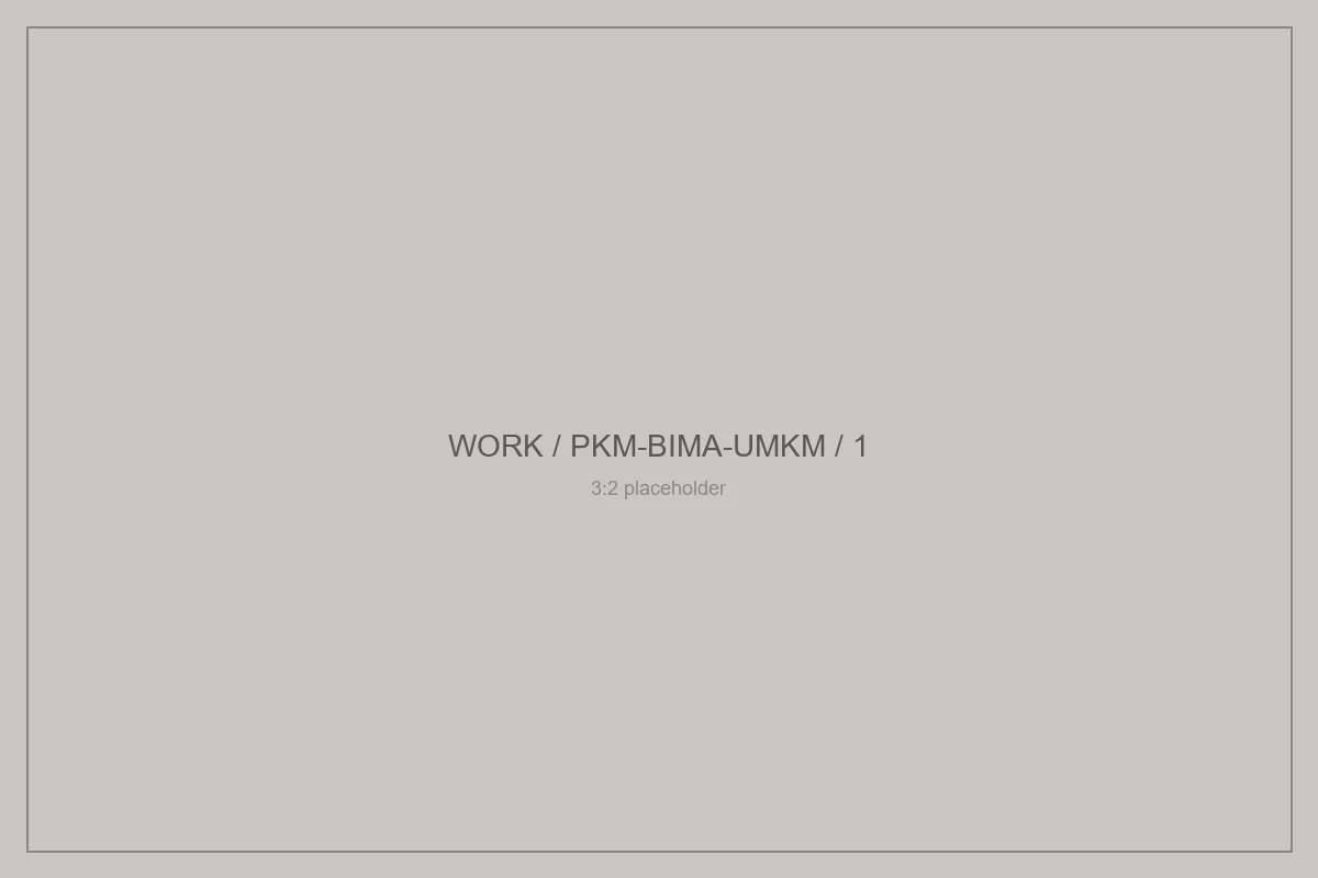 PKM BIMA UMKM Website & Branding detail 1