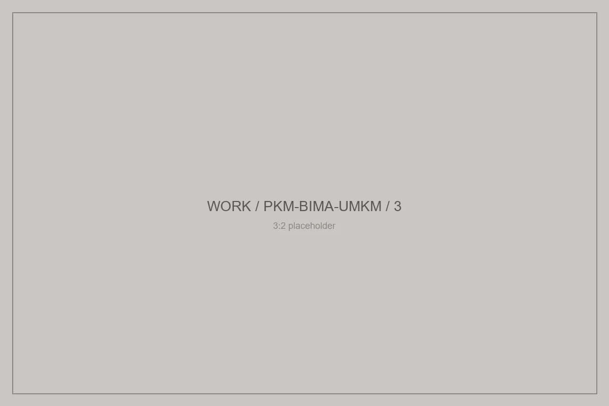 PKM BIMA UMKM Website & Branding detail 3