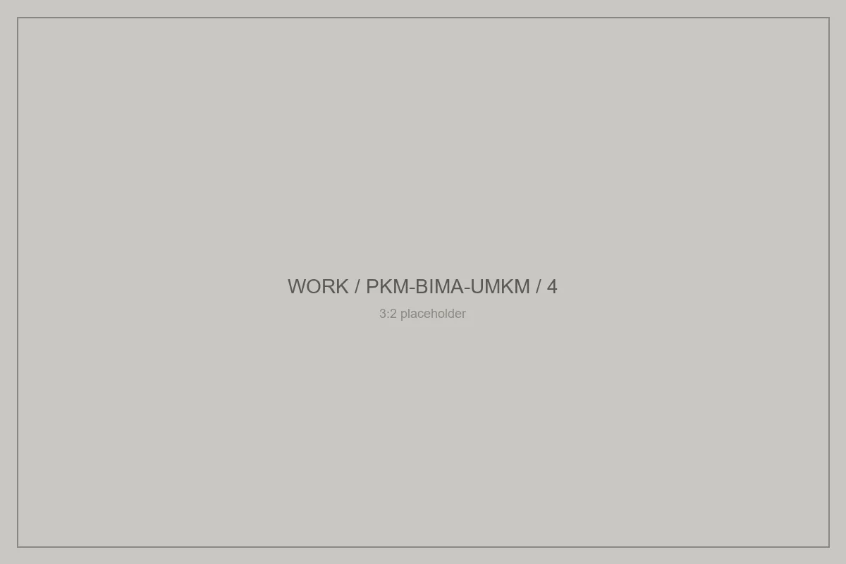 PKM BIMA UMKM Website & Branding detail 4