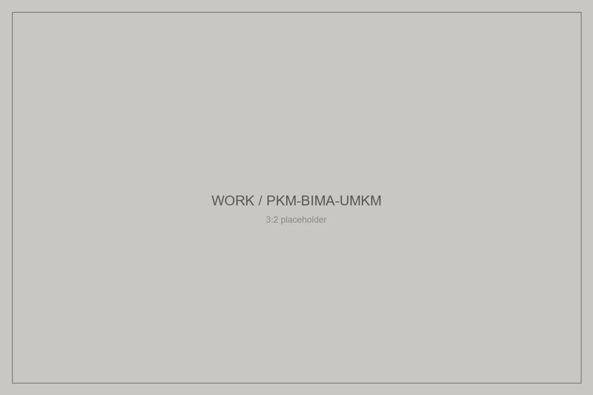Placeholder for PKM BIMA UMKM Website and Branding